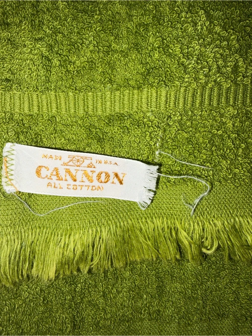 Canon Green Fringe Decorative Hand Towels - Set of 3